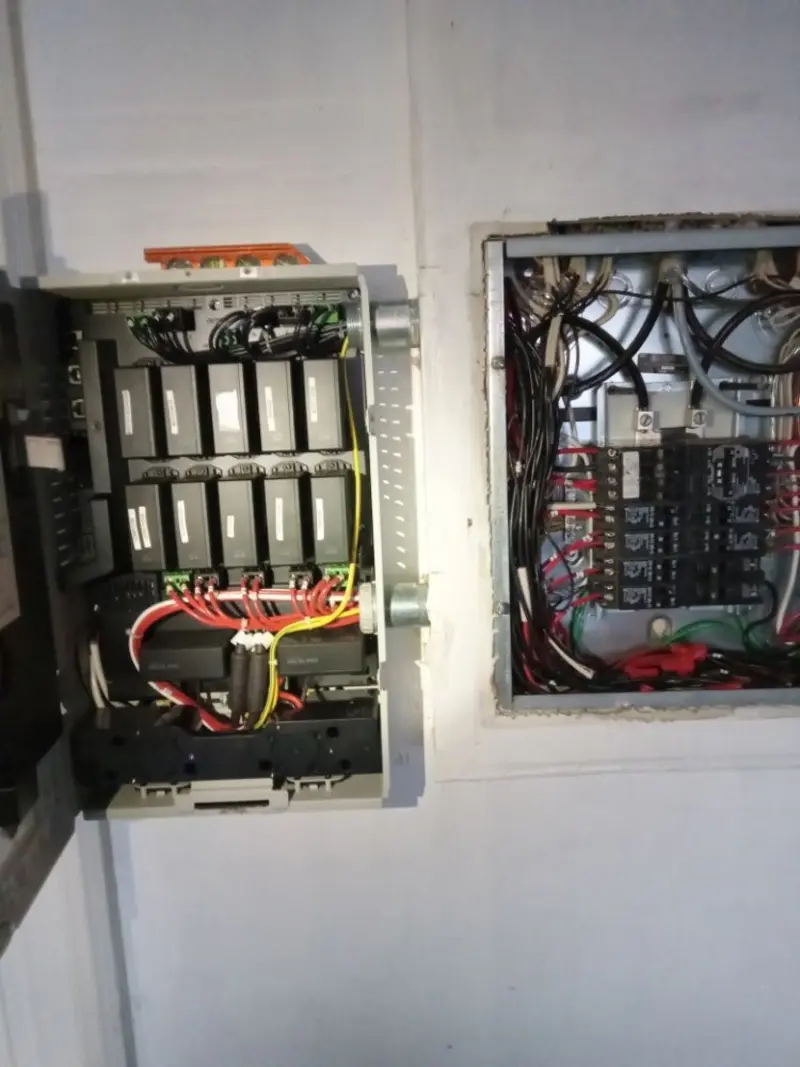 Electrical panel upgrade completed for Electrical Inspection in Hampton